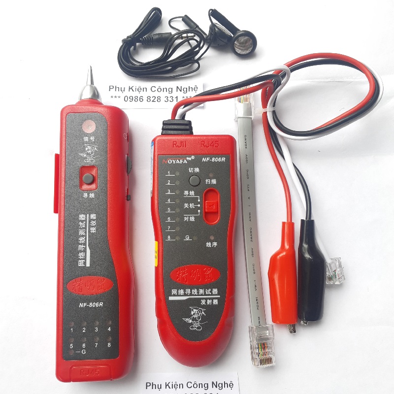 Máy test dò cáp mạng Noyafa NF-806R chuyên nghiệp