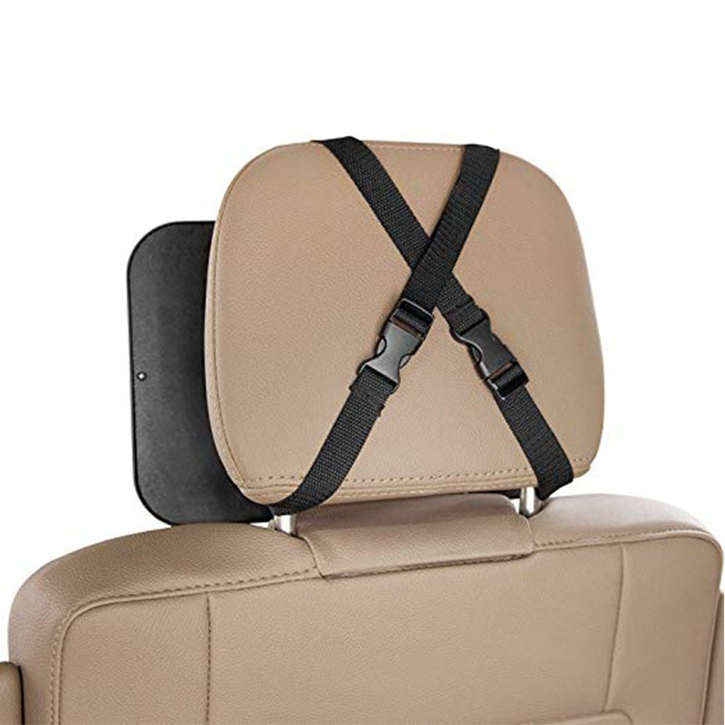 Gương chiếu hậu quan sát ghế sau xe hơi cho bé 30x19cm có đai điều chỉnh tiện lợi