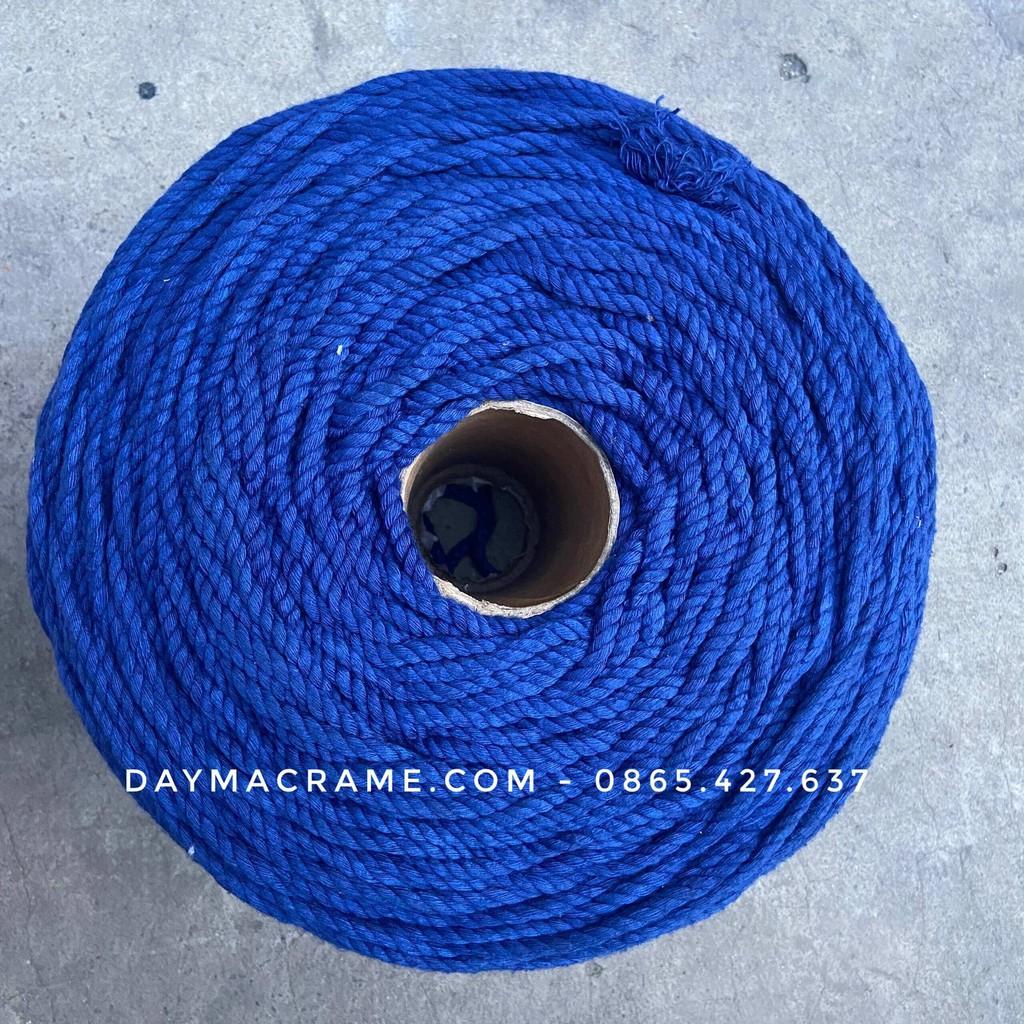 Dây Thừng Macrame Màu 3mm - 5mm Full Màu