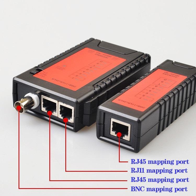 Máy kiểm tra cáp mạng đa năng Noyafa NF-468B + Tặng KD-1 và Hộp 100 RJ45