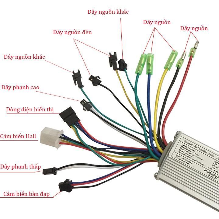 Bảng Điều Kiển Xe Điện 30/48V-250W - TB