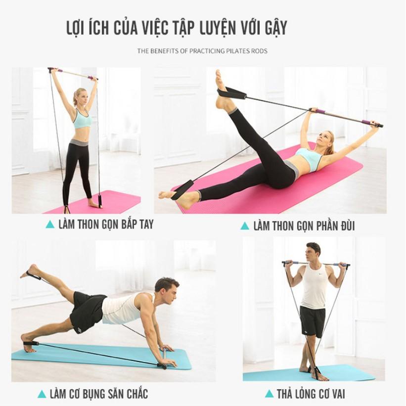 Gậy Yoga tập ngực Gobetters️ Pilates Studio - Home and Garden