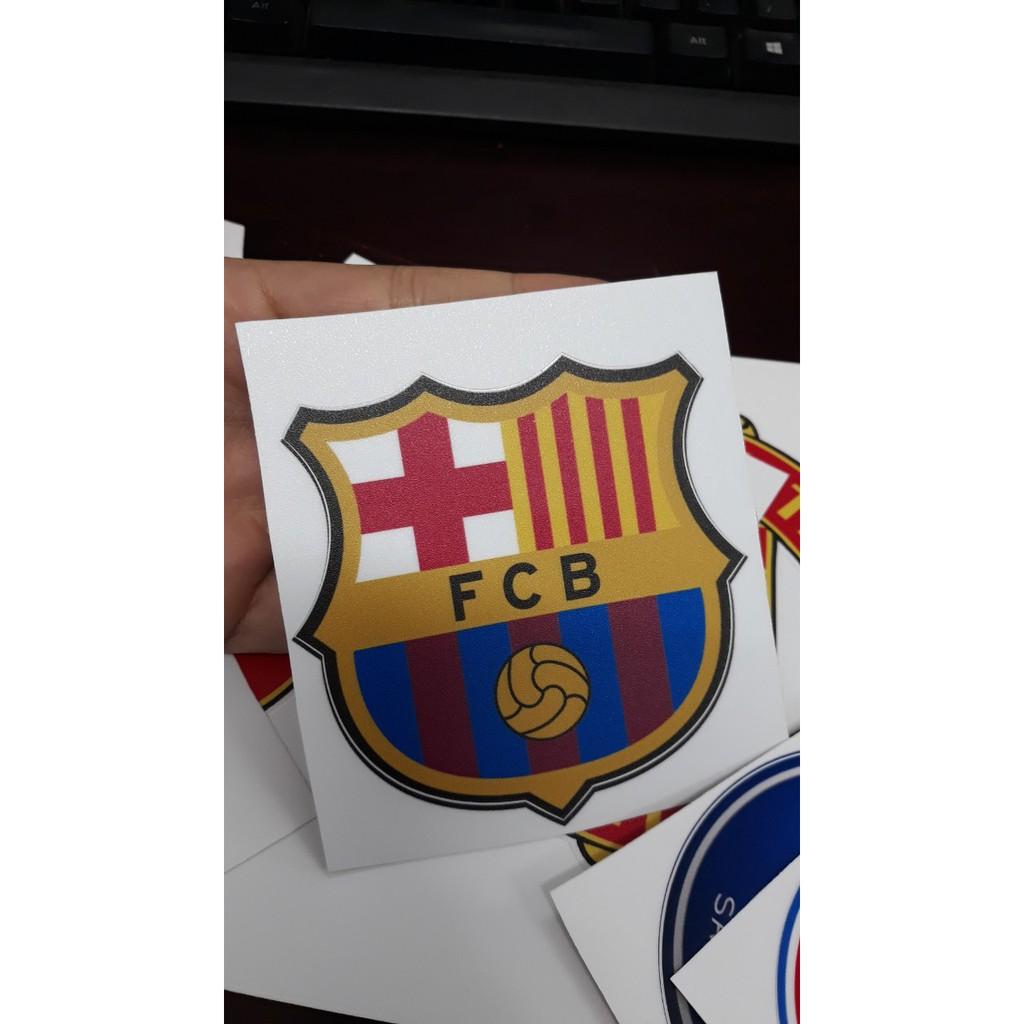 Decal dán xe, laptop,điện thoại hình câu lạc bộ đội tuyển bóng đá, đá banh theo yêu cầu, Chelsea, MU, Arsenal