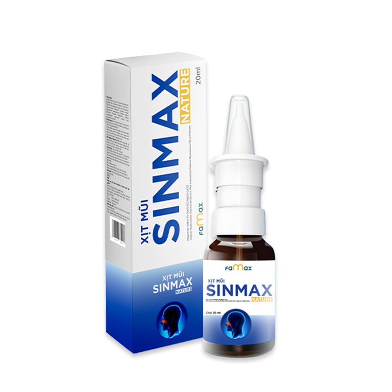 Sinmax - Xịt mũi hiệu quả