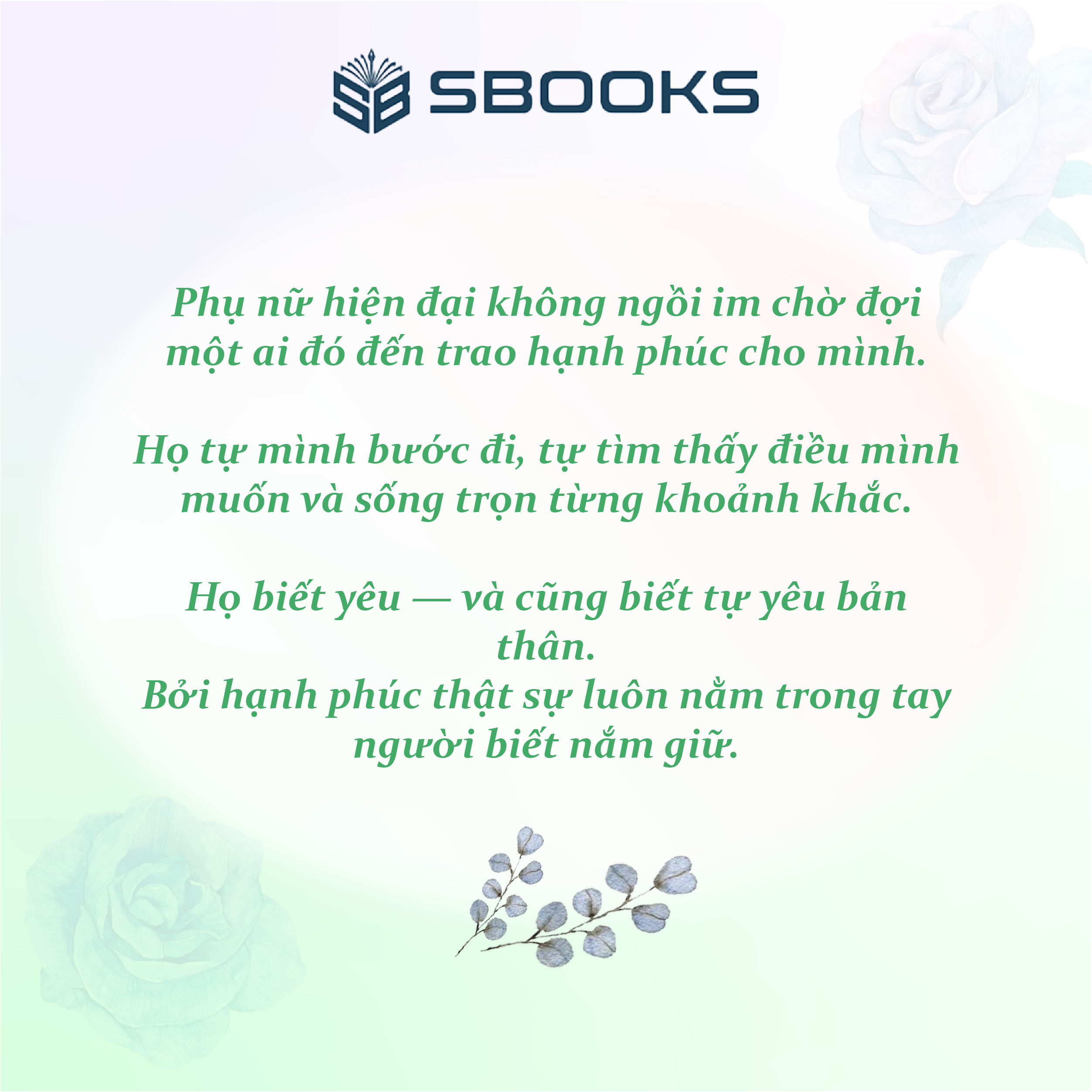 Sách Combo 2 Cuốn: Phụ Nữ Khí Chất Sẽ Tự Có Hào Quang + Sức Mạnh Của Sự Dịu Dàng - SBOOKS