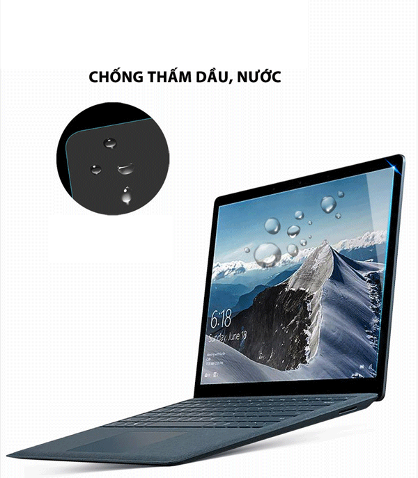 Dán màn hình JRC trong suốt cho Surface Laptop 3/4-13.5