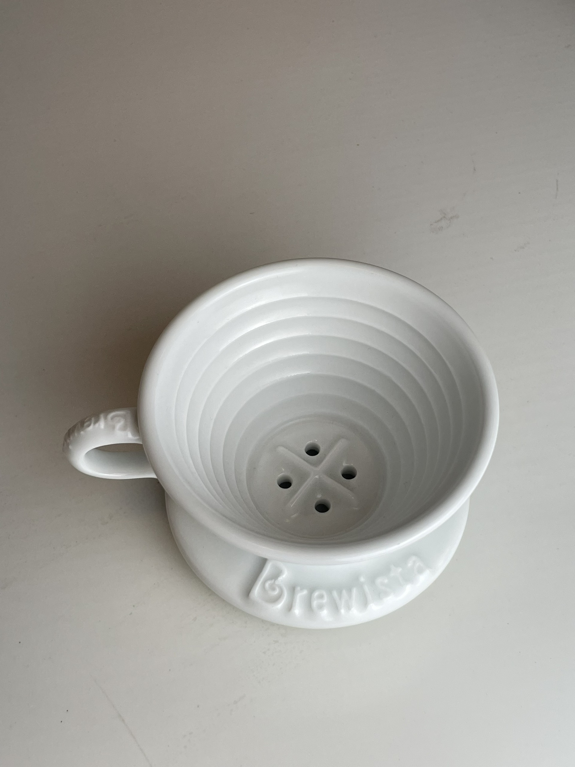 Phễu lọc cà phê Next Wave sứ cao cấp Dripper - màu trắng