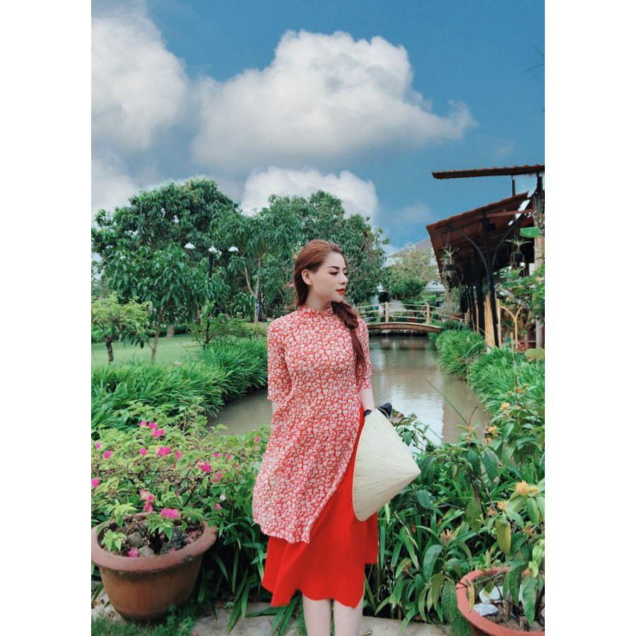 Áo Dài Cách Tân Cổ Trụ - QA0099
