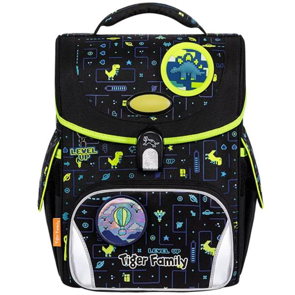 Cặp Chống Gù Jolly Schoolbag Pro 2 - Level Up - Go Green - Tiger Family TGJL-051A