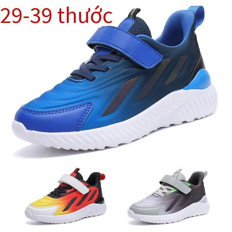 Giao hàng nhanh giày trẻ em giày chạy giao hàng nhanh giày hợp thời trang ưu đãi mới nhất giày đỏ lưới ngoài trời
