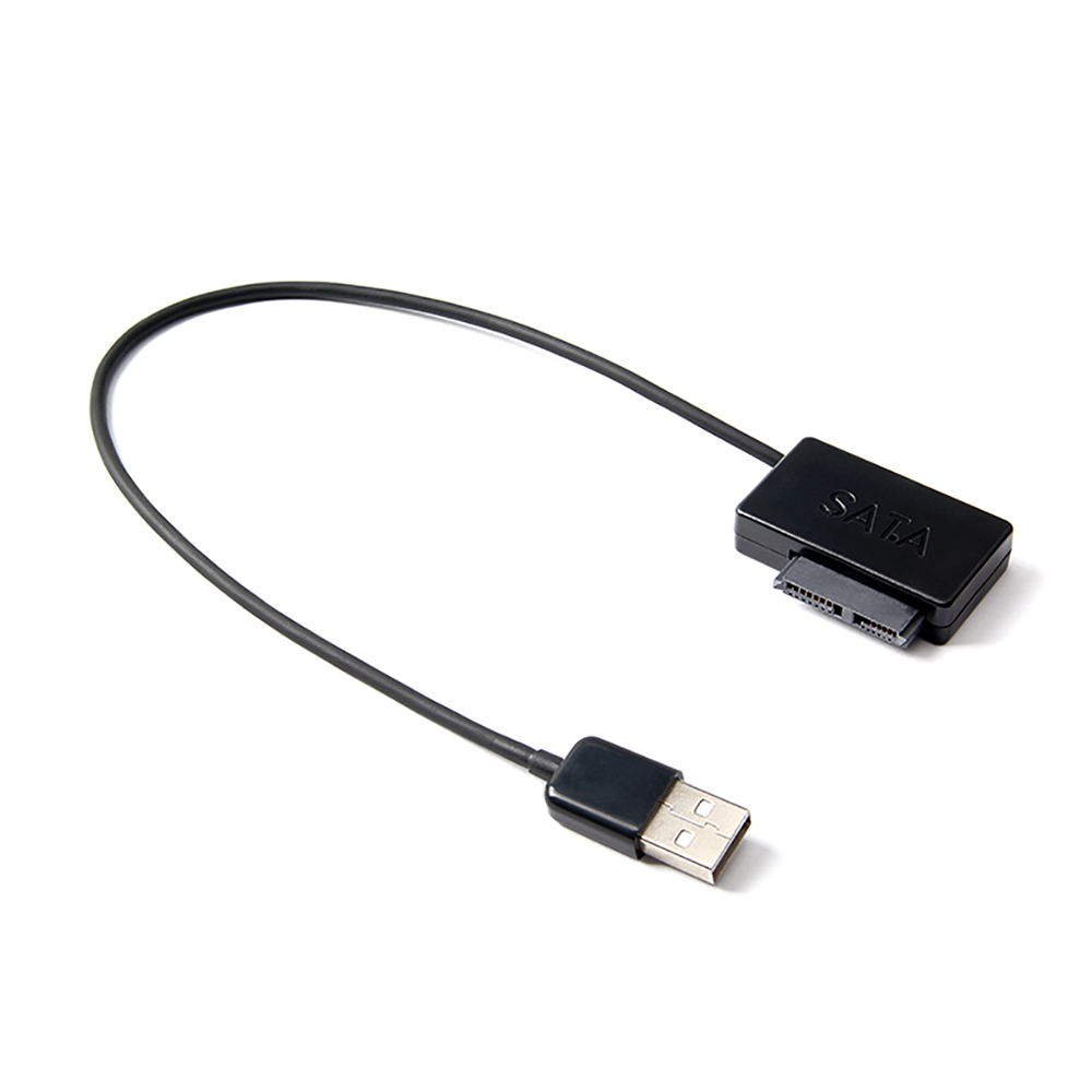 Cáp Chuyển Đổi Máy Tính Xách Tay MSATA Sang USB2.0 7 + 6pin SATA Sang USB, Màu Đen
