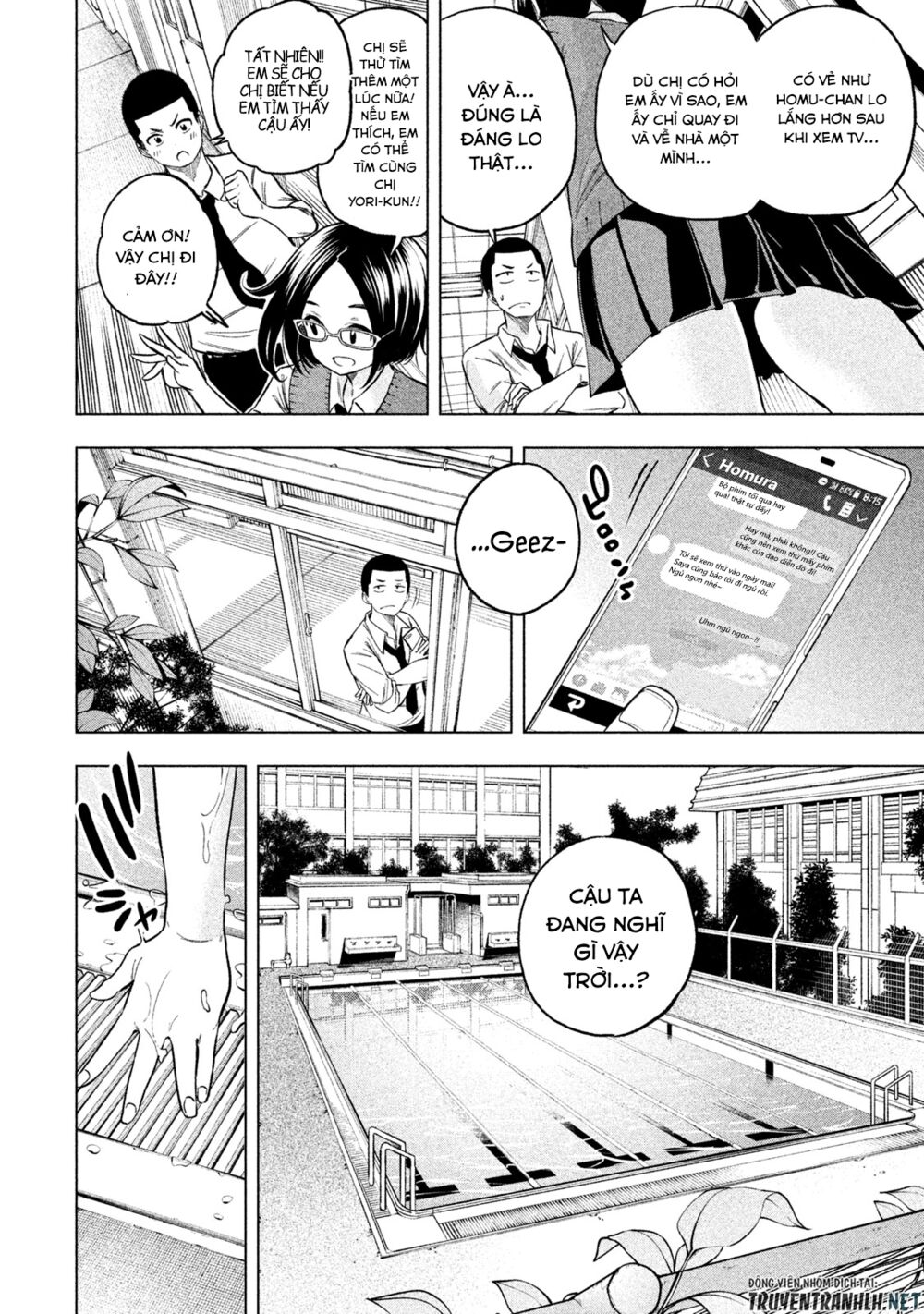 thế quái nào cô giáo lại ở đây!? chapter 48 4