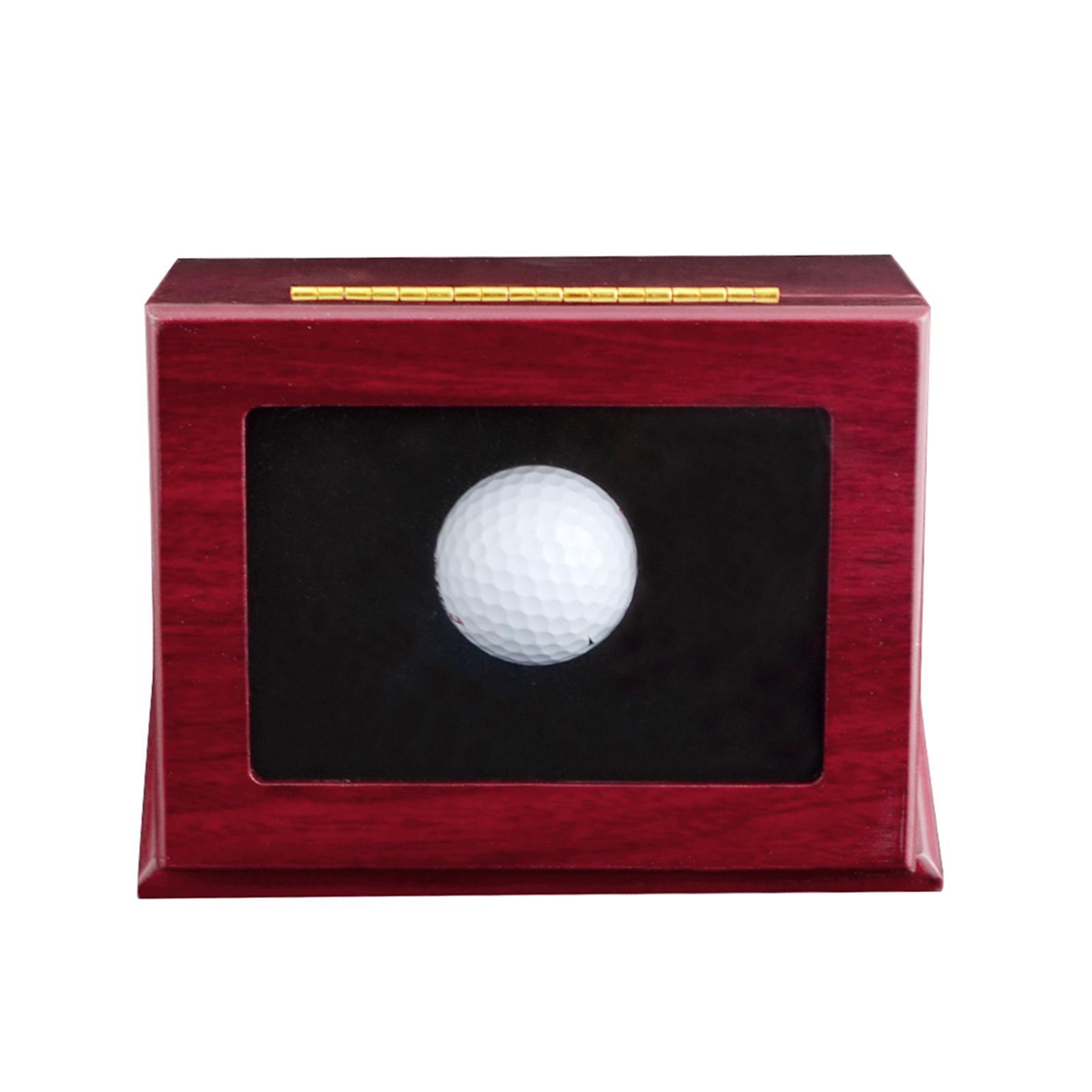 Golf Ball Display Case, Golf Ball Organizer Dustproof Showcase, Collection Golf Ball Storage Ball Holder
