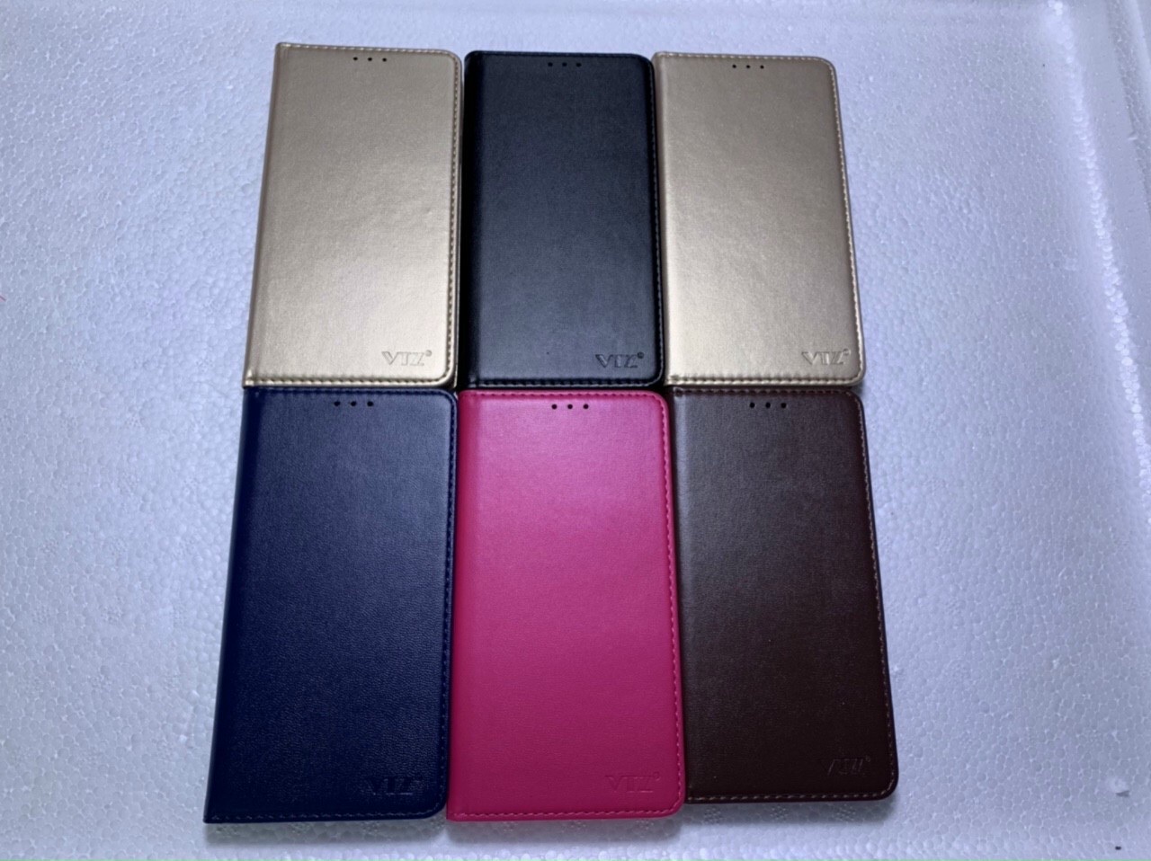 Bao Da Kiêm Ví Cầm Tay Cho SamSung S10 Và S10 Plus