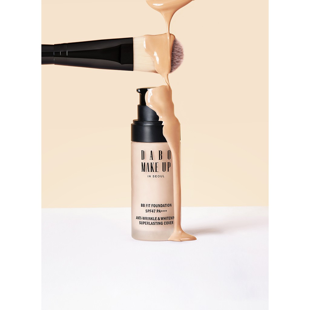 Combo 2 hộp kem nền BB siêu mịn lâu trôi chiết xuất thảo dược DABO MAKE-UP BB FIT FOUNDATION SPF47 PA+++ ( 30ml) - Hàn Quốc Chính Hãng