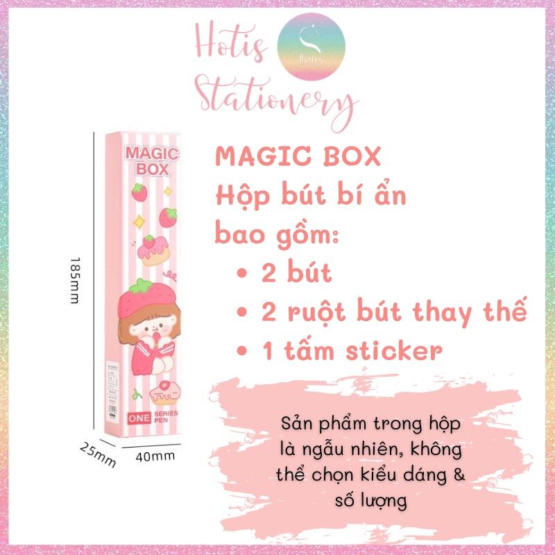 Hộp bút bí ẩn Magic Box kiểm tra nhân phẩm - 5 món