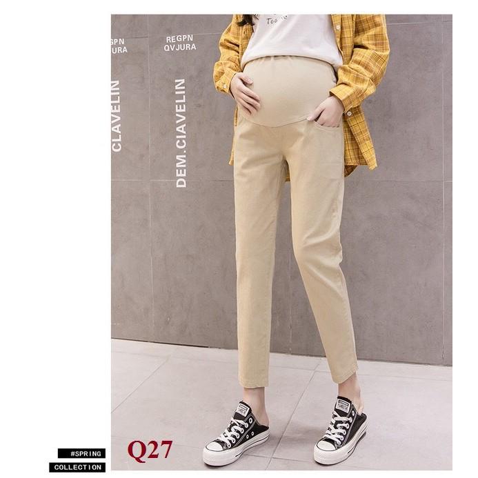 Q27 Quần kaki cạp chun