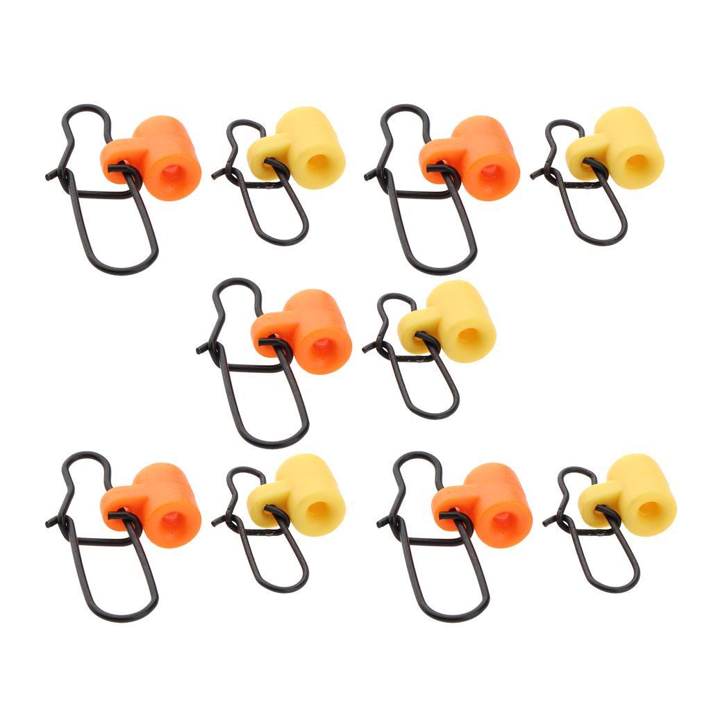 Fishing Hook  Clip Connector  Lock Snaps Swivel for Surf Fishing