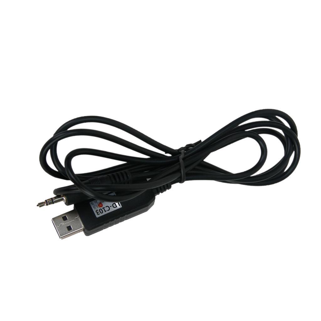 3.5mm Key Port Data Cable PC Send Morse to Radio for Yaesu FT-817 857 897