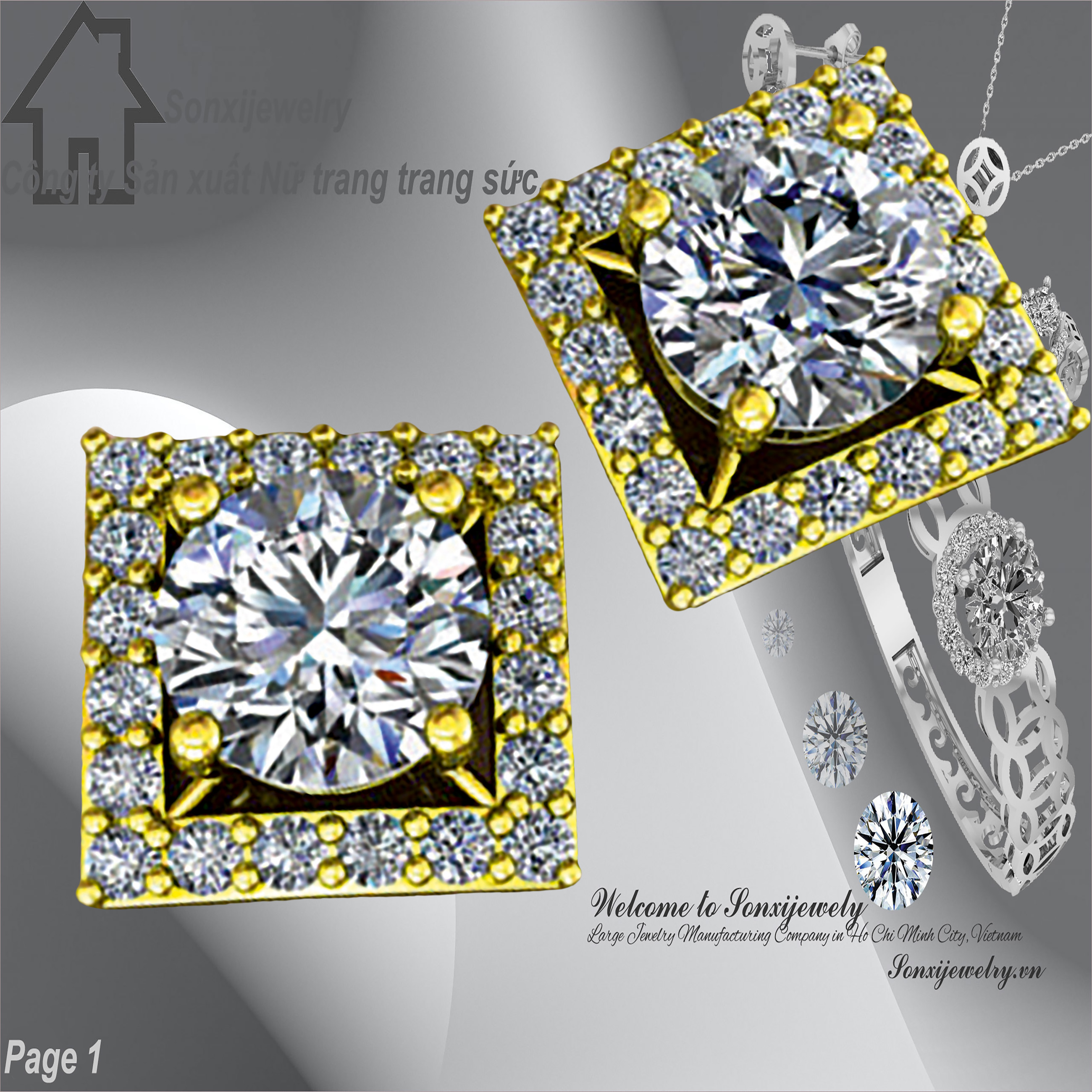 BÔNG TAI THỜI TRANG MẪU ĐẸP 3