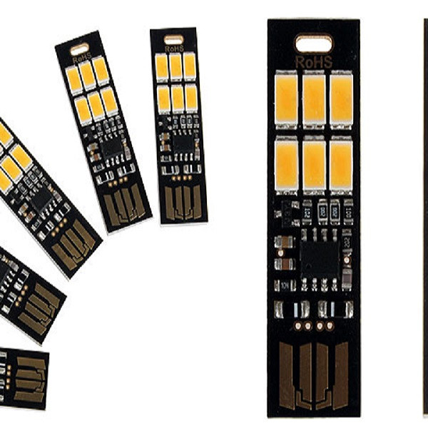 Đèn 6 led cảm ứng cắm USB