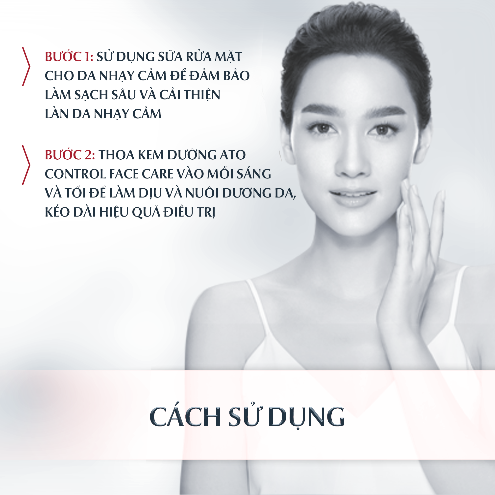 Kem dưỡng ẩm chuyên sâu, tái tạo da nhạy cảm Eucerin AtoControl Face Cream 50ml