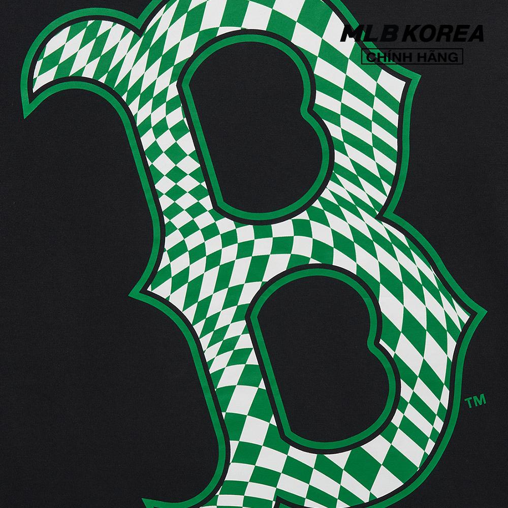 MLB - Áo thun unisex cổ tròn tay ngắn Checkerboard Clipping Logo Overfit 3ATSO0233
