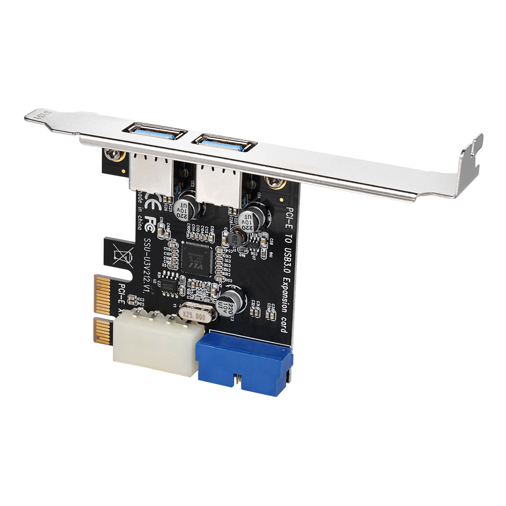 Đầu Nối IDE 4-Pin Superspeed 2 Cổng USB 3.0 PCI-E PCI Express 19-Pin USB3.0 4-Pin Cấu Hình Thấp