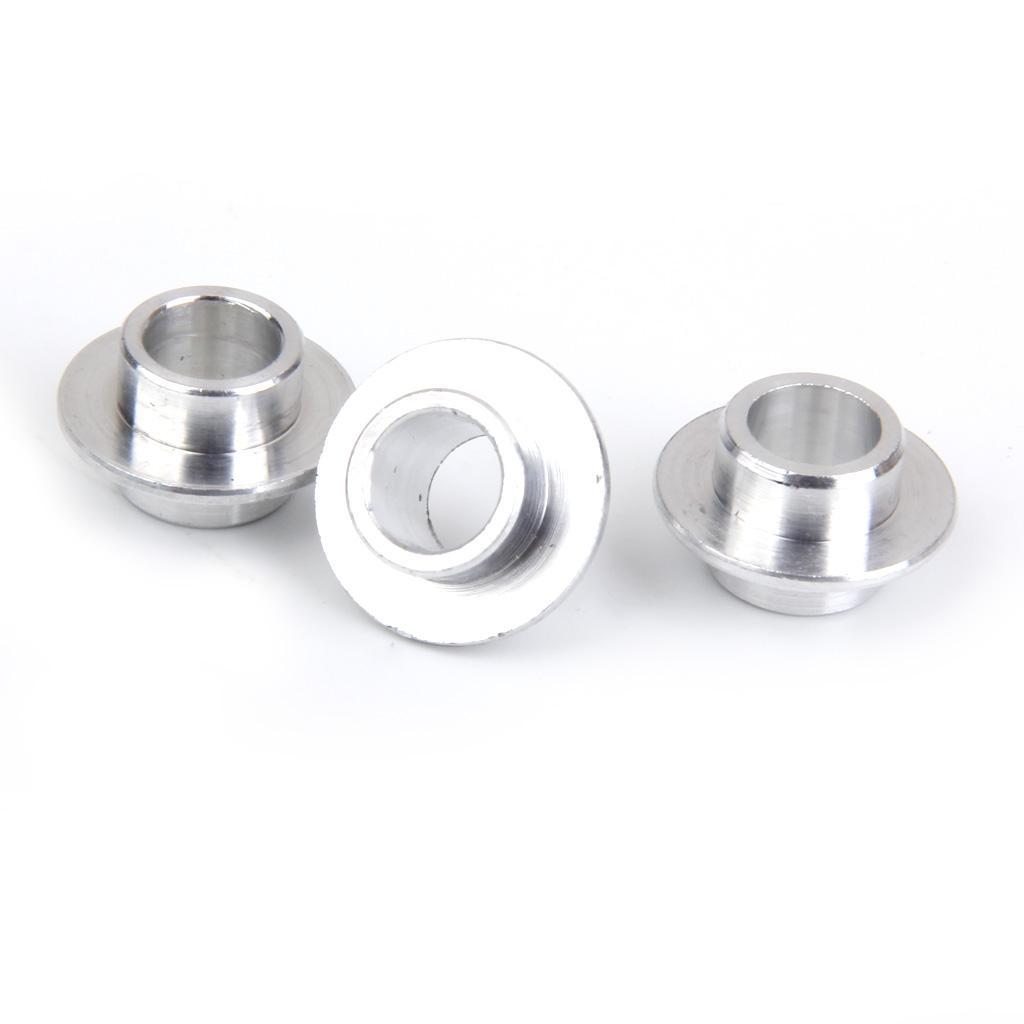 8 pieces Alloy Skate Bearing Spacers 8mm + 4pcs Inline Roller Hockey Fitness Skate Wheel 72 mm