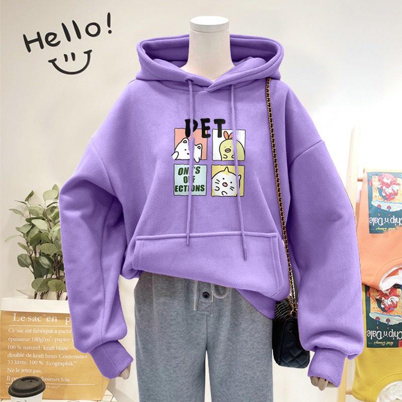 ÁO HOODIE IN PET SIÊU KUTE