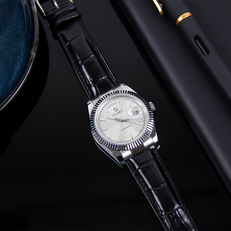 【START】đồng hồ cơ tự động nam chức năng hiển thị thứ ngày đồng hồ nam thời trang chống nước dạ quang