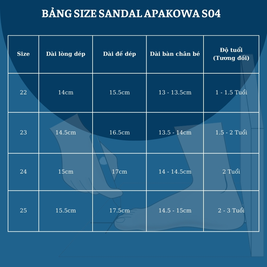 Dép Y Khoa Cho Bé 1 2 3 tuổi APAKOWA Nga Sandal Bé Gái/Trai Lót Đế Chỉnh Hình Chống Bẹt Chống Vẹo Chân NHÍM SHOP S04