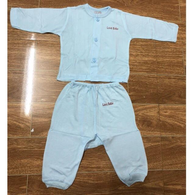 Bộ sơ sinh sợi than tre hoạt tính cho bé 0-24m