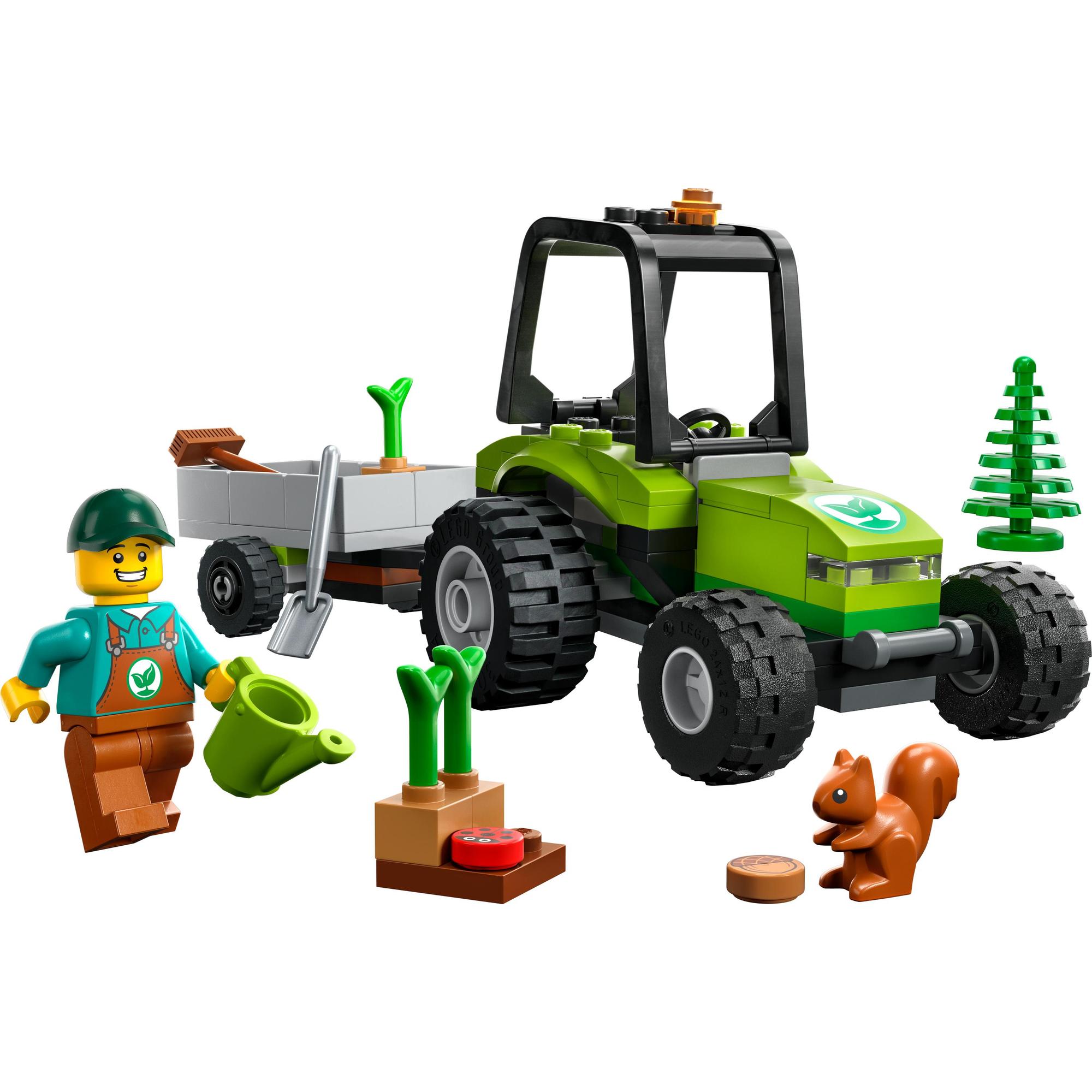 LEGO City 60390 Máy Kéo Trồng Cây Công Viên (86 Chi Tiết)