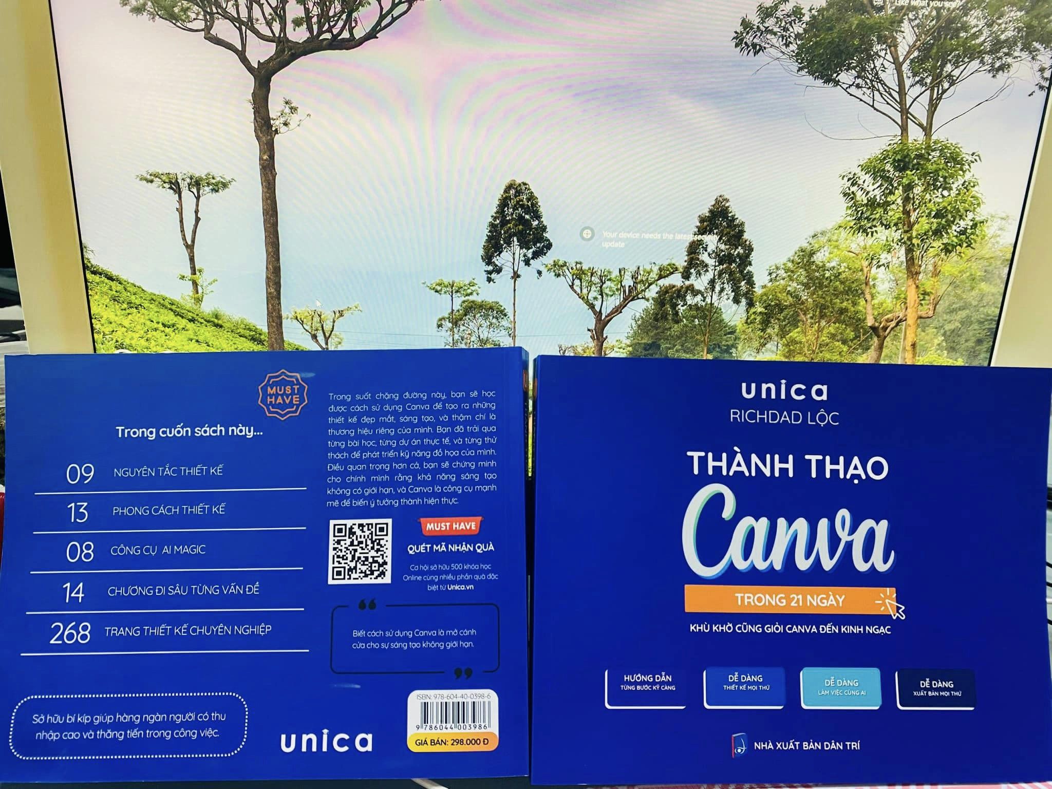 Sách Thành thạo Canva trong 21 ngày - Richdad Loc