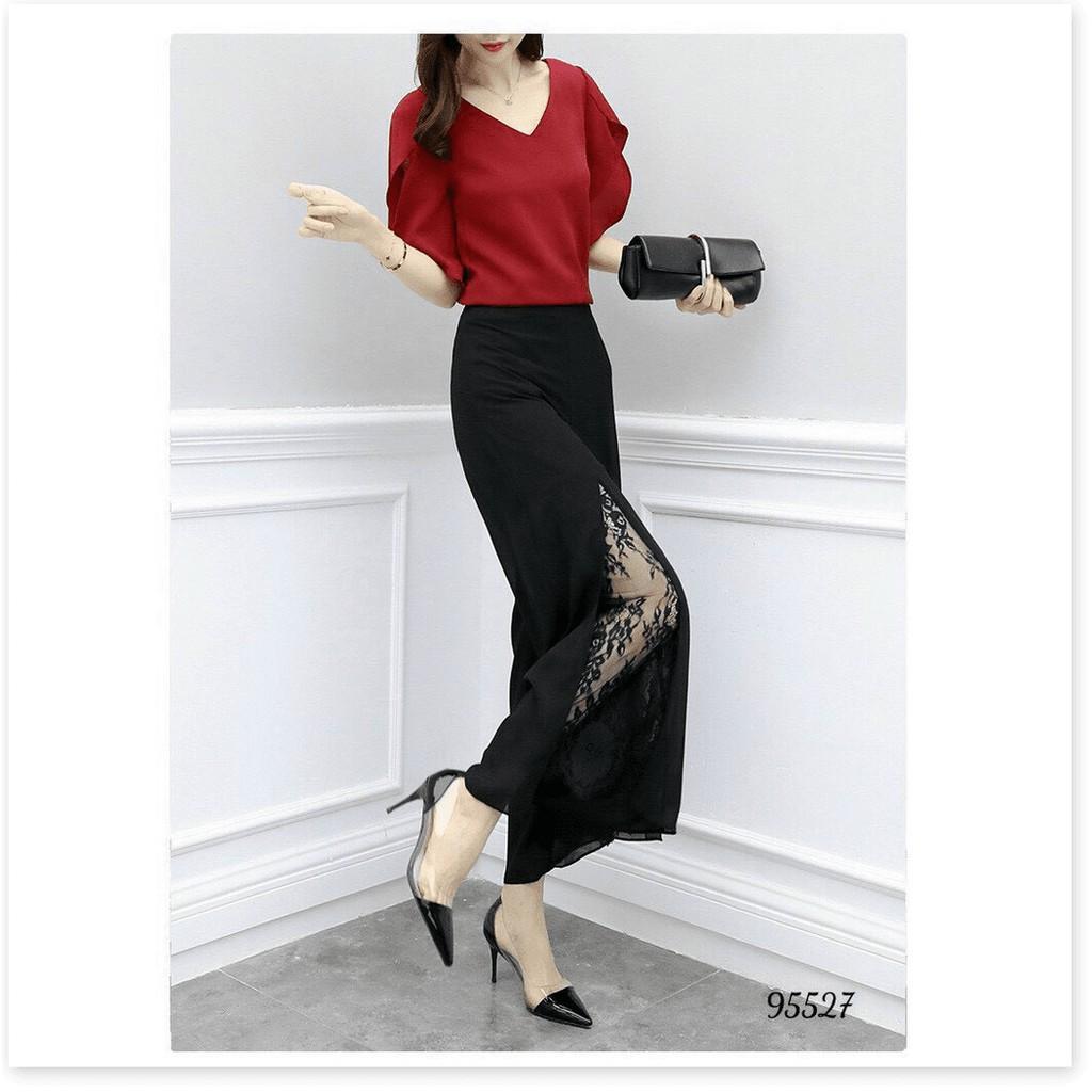 SET COTTON LẠNH,QUẦN CÓ DÂY KÉO,THIẾT KẾ HỌA TIẾT TRƠN NHƯNG KHÔNG KÉM PHẦN SANG TRỌNG THỜI TRANG KME.STORE