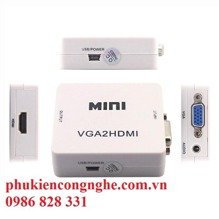 Bộ chuyển đổi VGA to HDMI cao cấp giá rẻ