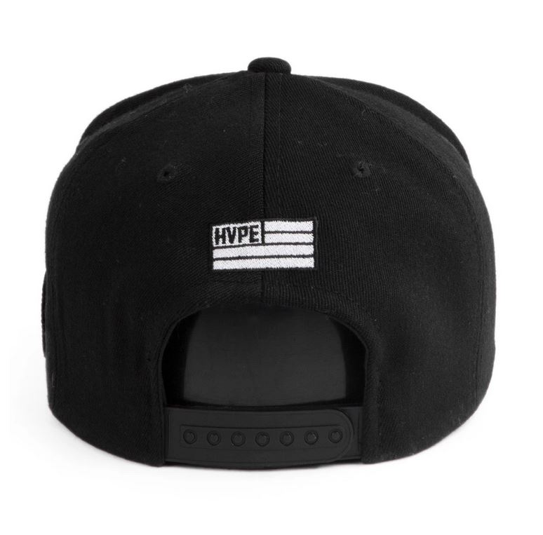PREMI3R Mũ snapback Nón hiphop HVPE DEATH FLAG black Mũ lưỡi trai phong cách hàn quốc nón thương hiệu chính hãng