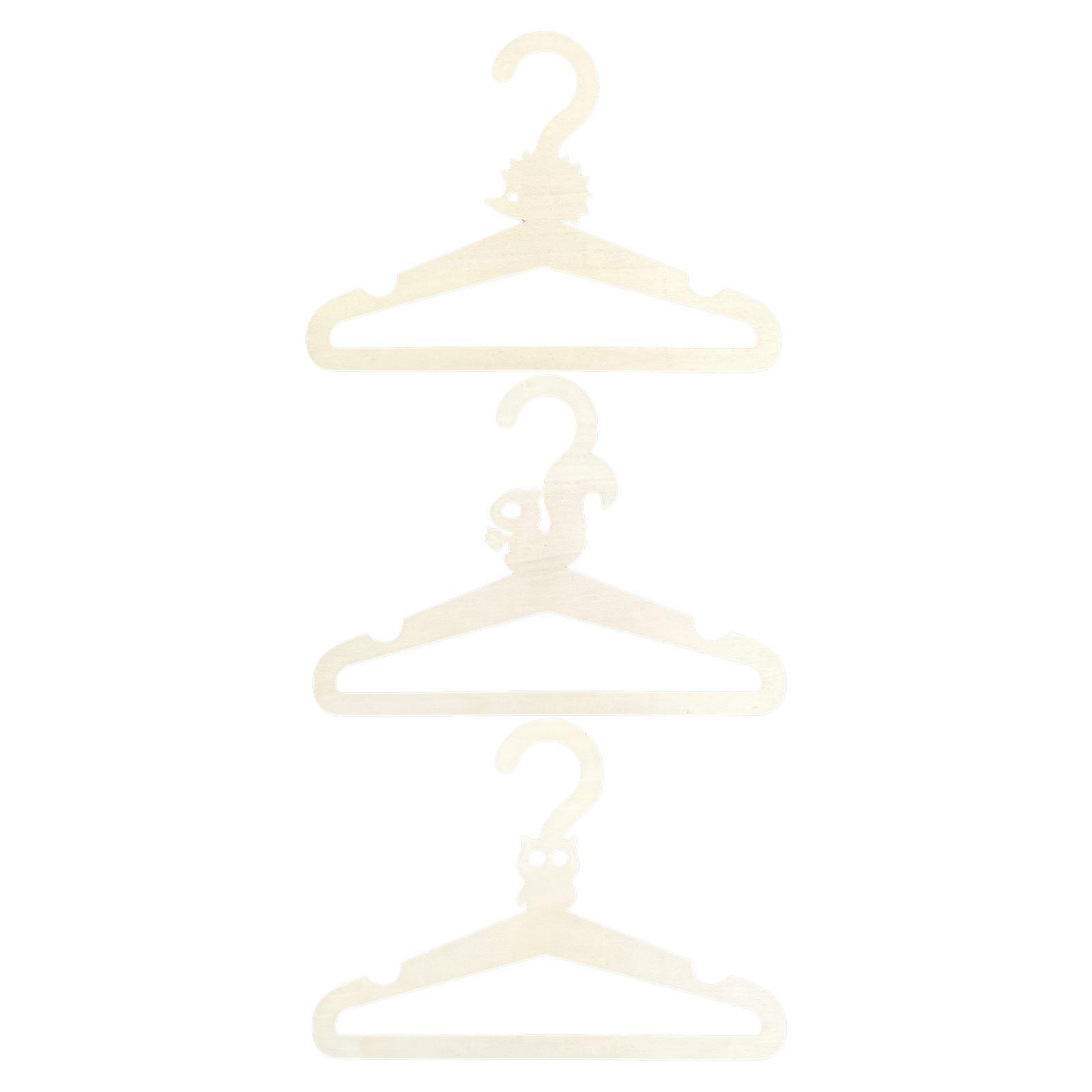 Kids Coat Hanger Clothes Drying Storage Rack Infants Hanger for Trousers