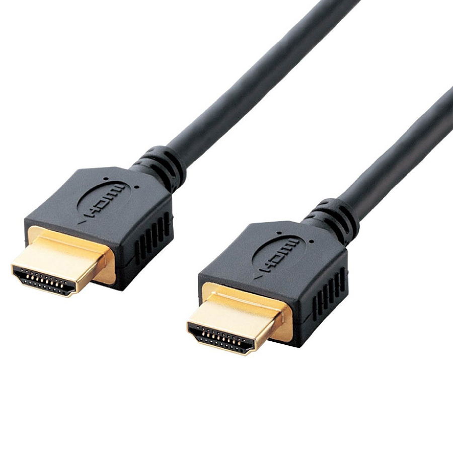 Dây Cáp HDMI 4K2K, 3D Full HD, 1.0m, φ5.8mm Elecom DH-HD14ER10BK - Hàng Chính Hãng