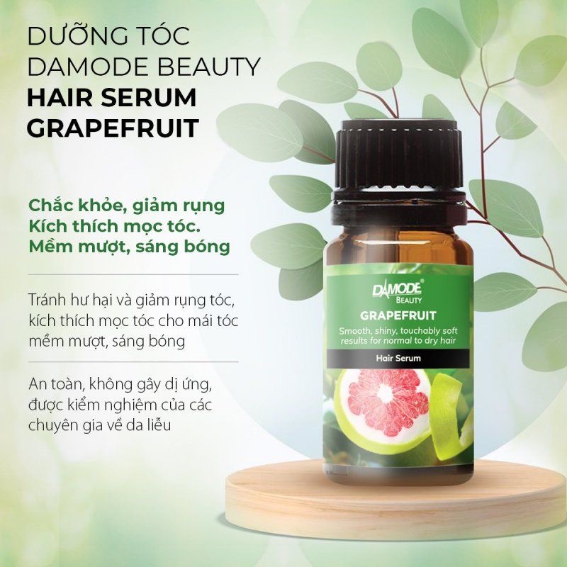Tinh dầu dưỡng mọc tóc cao cấp độc quyền Damode Grapefruit Hair Serum chai 30ml