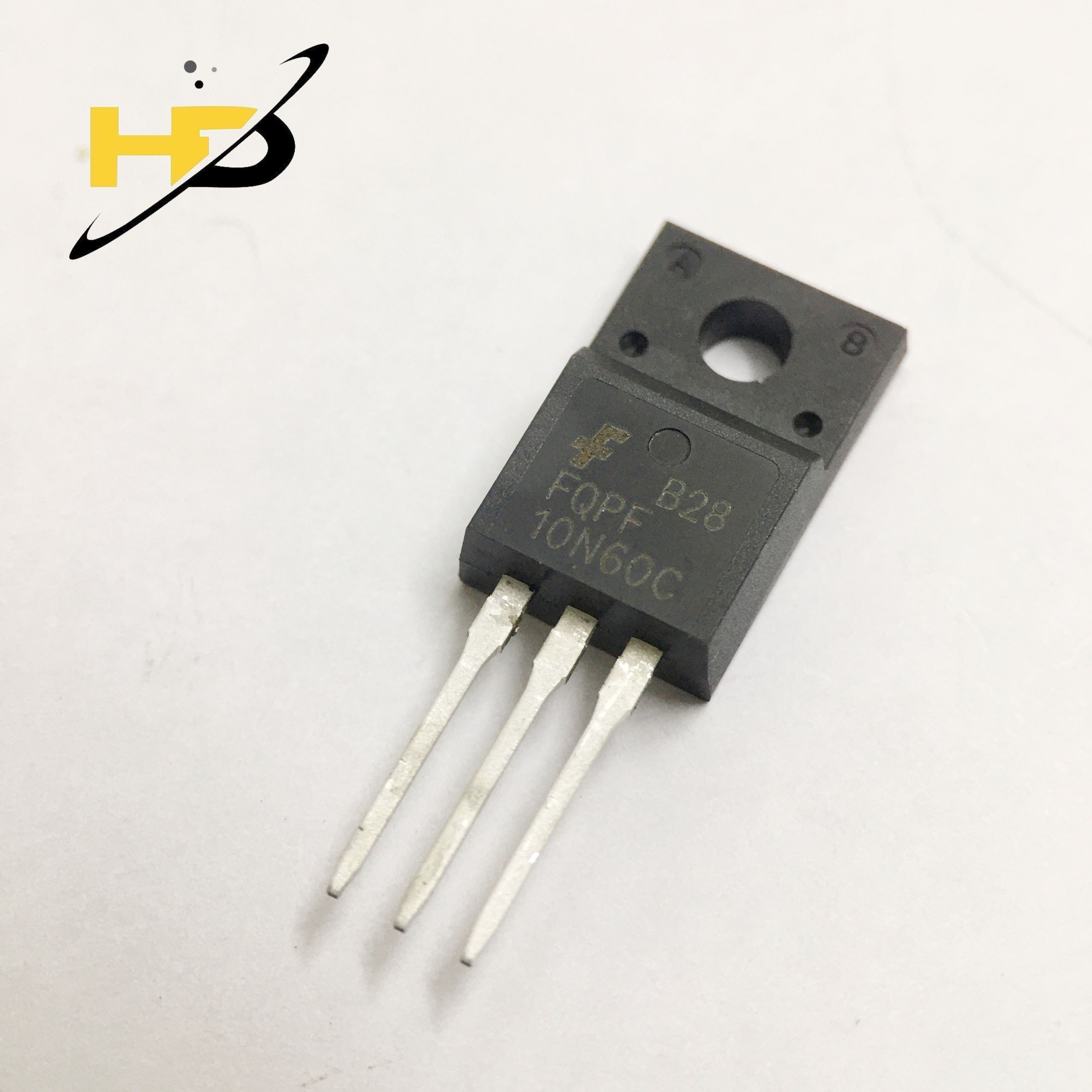 Mosfet 10N60 Mosfet Ngược FQPF10N60C 10A 600V TO-220F Hiệu Ứng Trường ( Combo 2 Con ) 