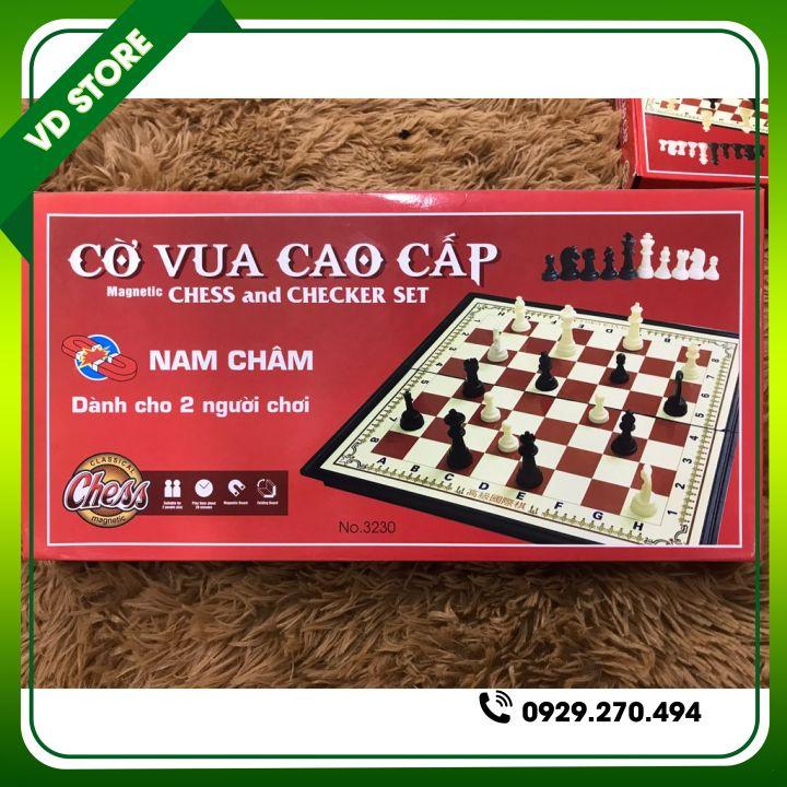 Bộ Đồ Chơi Bàn Cờ Vua Nam Châm Cao Cấp Rèn Luyện Trí Thông Minh Cho Bé