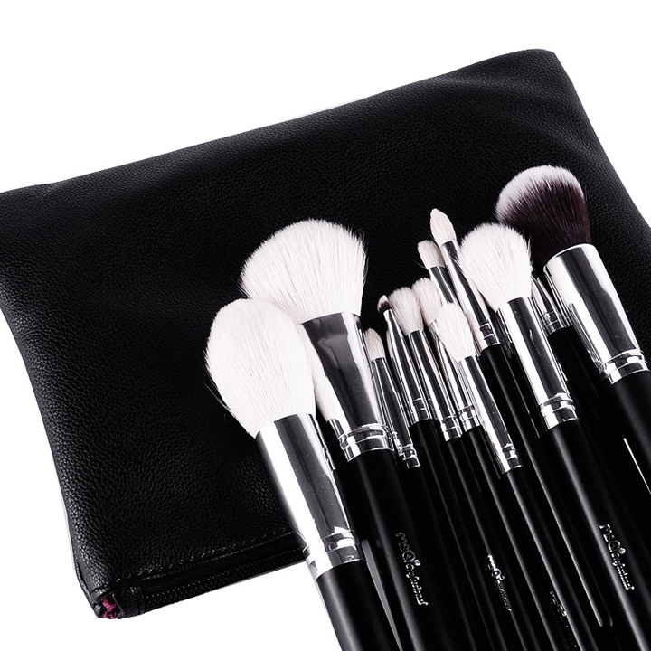 Bộ cọ trang điểm 15 cây MSQ 15pcs Pro Makeup Brushes Set Powder Blusher Eyeshadow Blending Make Up Brushes High Quality