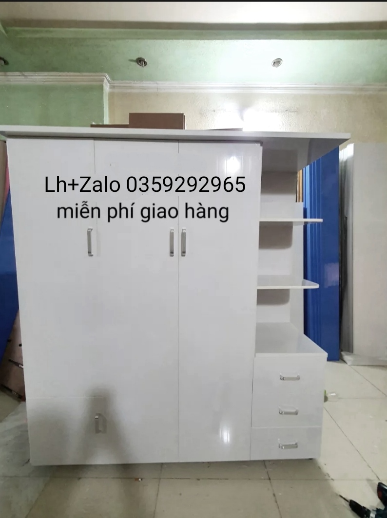 Tủ nhựa đài Loan 3 cánh 1 kệ