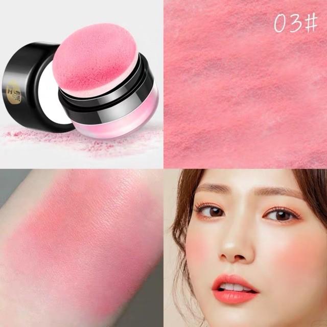 Phấn má hồng Bioaqua 3 màu dùng để trang điểm làm đẹp