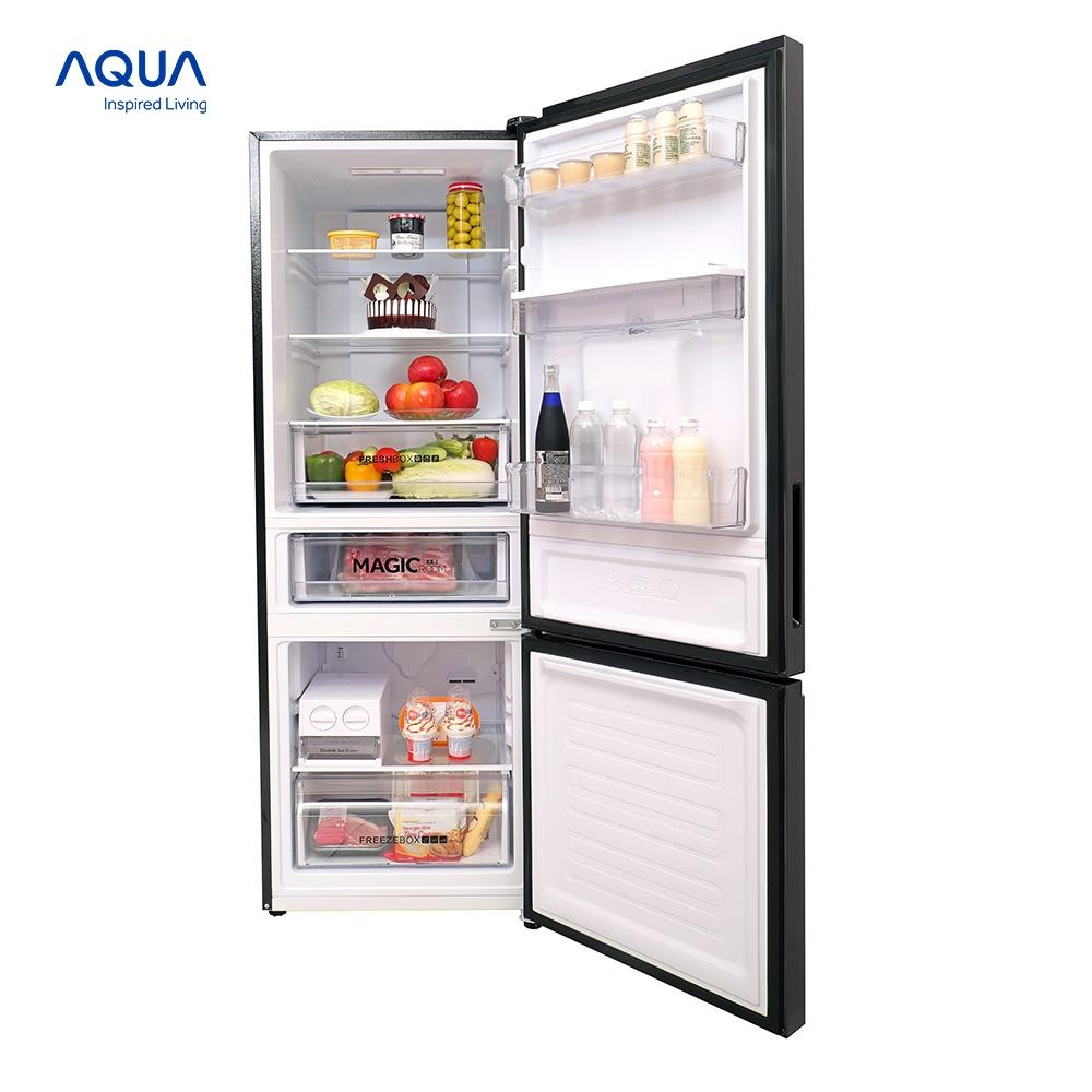 Tủ lạnh ngăn đông dưới Aqua 292 Lít AQR-B339MA - Hàng chính hãng - Chỉ giao HCM, Hà Nội, Đà Nẵng, Hải Phòng, Bình Dương, Đồng Nai, Cần Thơ