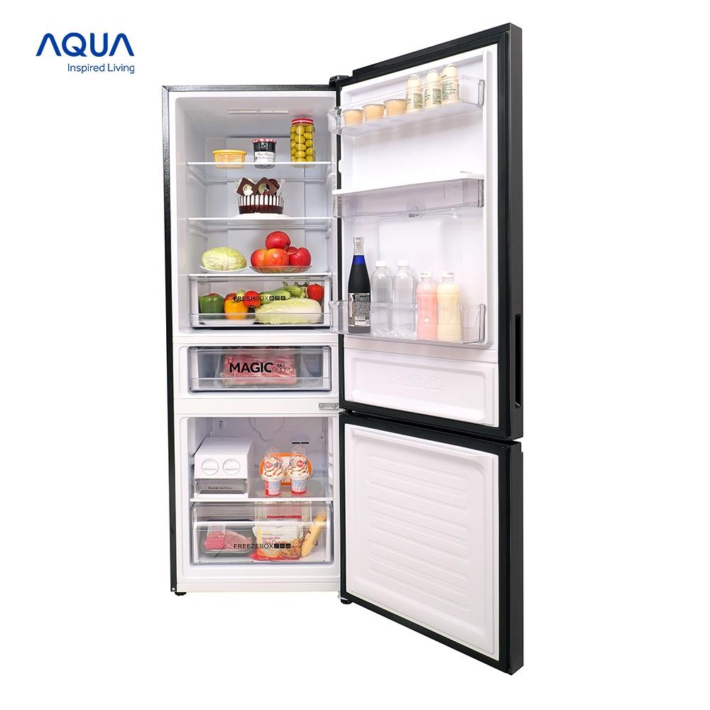 Tủ lạnh ngăn đông dưới Aqua 292 Lít AQR-B339MA(HB) - Hàng chính hãng - Chỉ giao HCM, Hà Nội, Đà Nẵng, Hải Phòng, Bình Dương, Đồng Nai, Cần Thơ