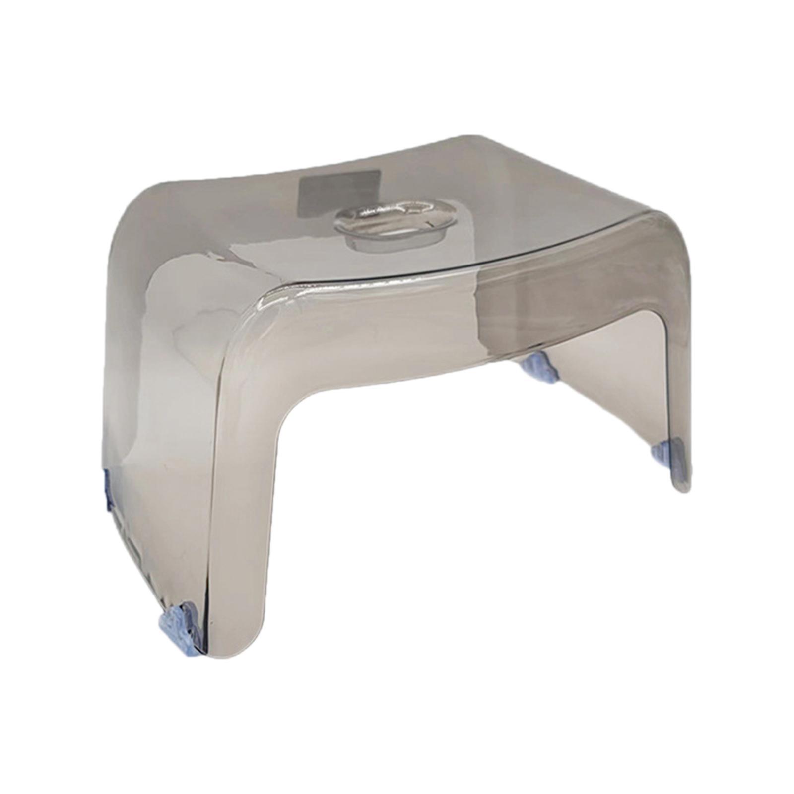 Acrylic Step Stool for Kids Non Slip Stable for Apartment Living Room Adults