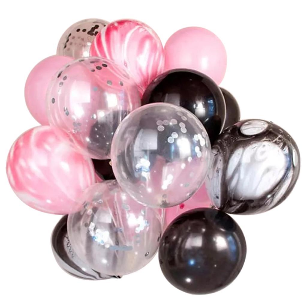 20 Pieces Agate Confetti Latex Balloons Wedding Birthday Party Decor